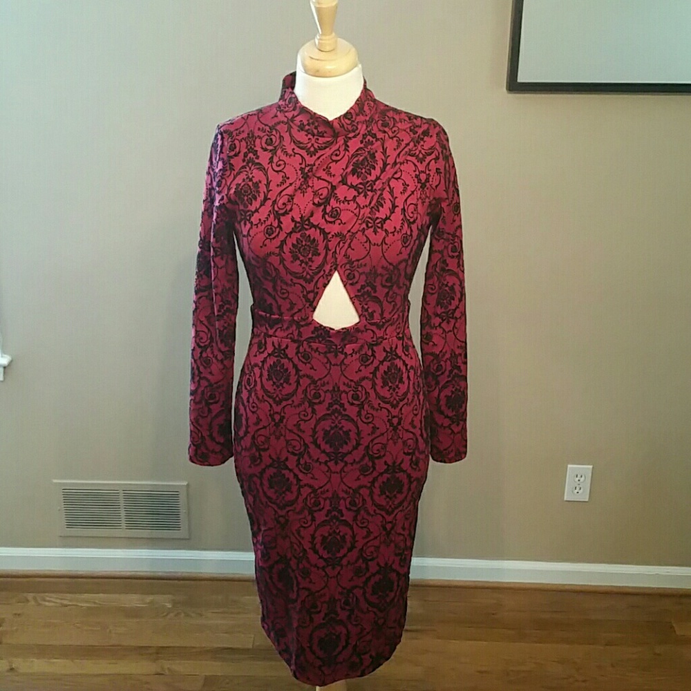 Cutout Midi Dress